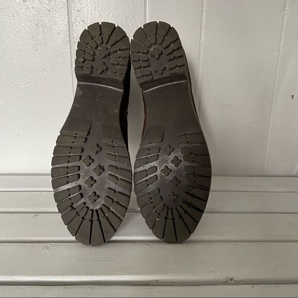 Allonsi brown leather boots 39 - Picture 6 of 6